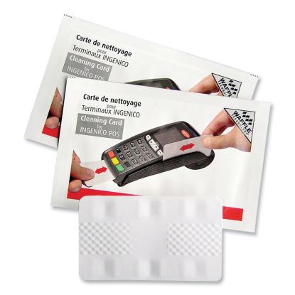 Magnetic Card Reader Cleaning Cards, 2.1" x 3.35", 50/Carton1