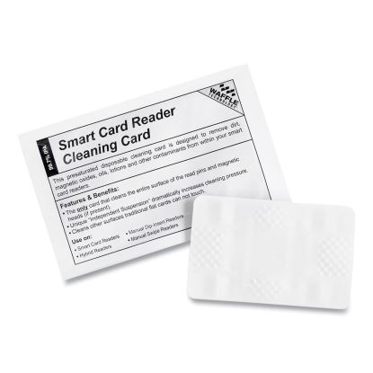 Magnetic Card Reader Cleaning Cards, 2.1" x 3.35", 40/Box1