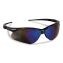 Nemesis Safety Glasses, Black Frame, Blue Mirror Lens1