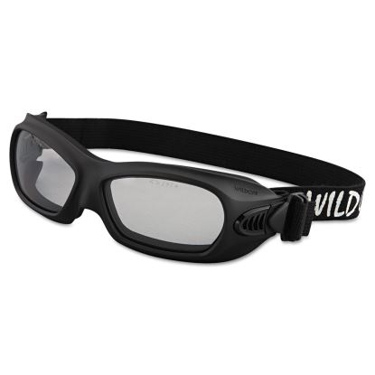 V80 WildCat Safety Goggles, Black Frame, Clear Lens1