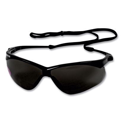 V60 Nemesis Rx Reader Safety Glasses, Black Frame, Smoke Lens, +2.5 Diopter Strength, 6/Box1
