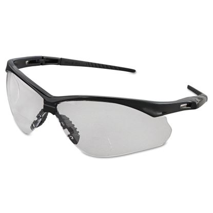 V60 Nemesis Rx Reader Safety Glasses, Black Frame, Clear Lens, +2.0 Diopter Strength1