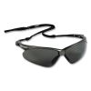 Nemesis Safety Glasses, Gun Metal Frame, Smoke Lens, 12/Box1