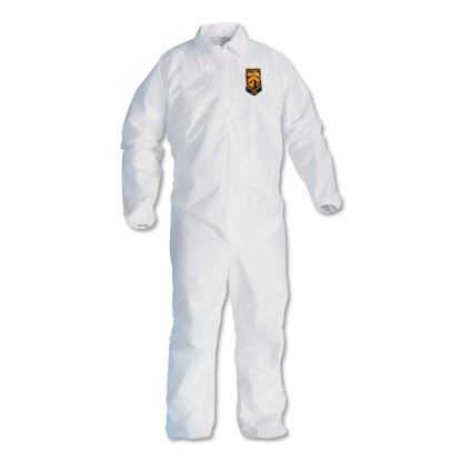 A40 Elastic-Cuff and Ankles Coveralls, White, Large, 25/Carton1