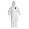 A20 Breathable Particle Protection Coveralls, Zip Closure, 2X-Large, White1