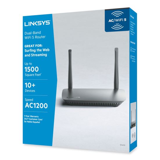AC1200 Dual-Band Wi-Fi Router, 5 Ports, Dual-Band 2.4 GHz/5 GHz1