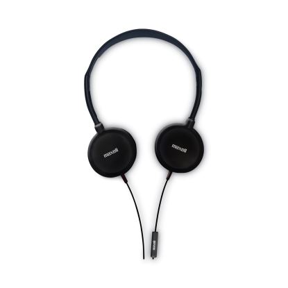 HP200 Headphone with Microphone, 6 ft Cord, Black1