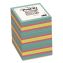 Self-Stick Notes Cube, 3" x 3", Bright Color Collection Colors, 360 Sheets/Pad, 3 Cubes/Pack1