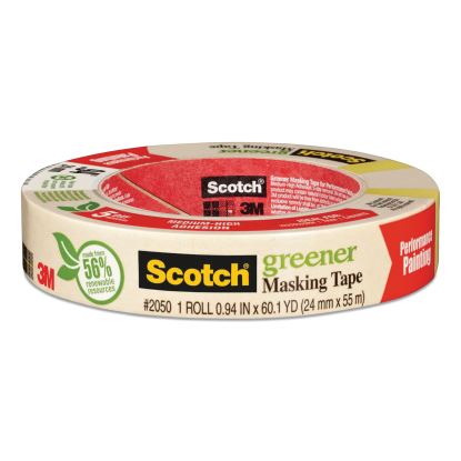 Greener Masking Tape 2050, 3" Core, 0.94" x 60 yds, Beige1