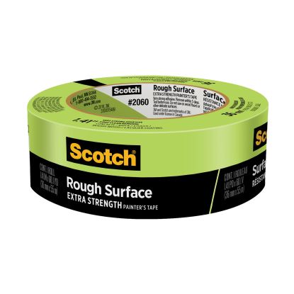 Rough Surface Extra Strength Painter's Tape, 3" Core, 1.41" x 60.1 yds, Green1