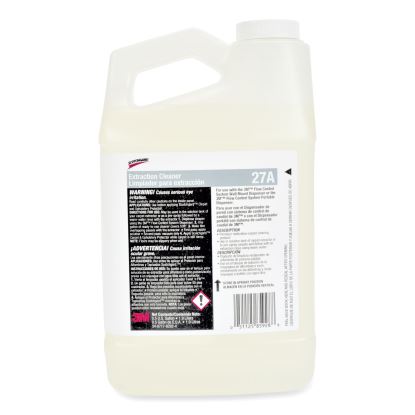 Extraction Cleaner Concentrate, Honeysuckle, 0.5 gal Bottlle, 4/Carton1