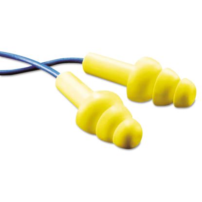 E-A-R UltraFit Ear Tracer Earplugs, Corded, NRR 25, 100 Pair/BX1