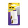 Solid Color Tabs, 1/5-Cut, White, 2" Wide, 24/Pack1