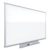 Porcelain Dry Erase Board, 72 x 48, Widescreen Aluminum Frame2