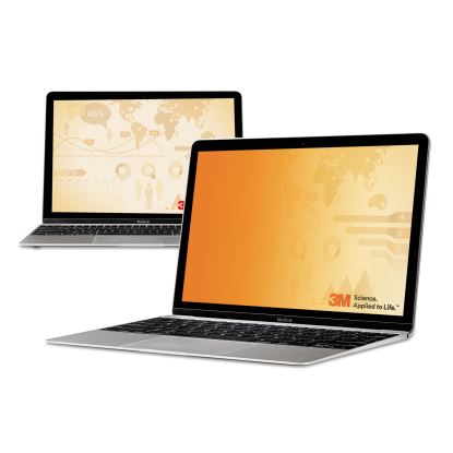 Gold Frameless Privacy Filter for 12.5" Widescreen Laptop, 16:9 Aspect Ratio1