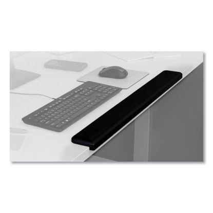 Gel Wrist Rest for Standing Desks, 30.13 x 3.25, Black1