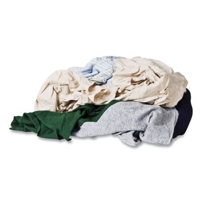 Reclaimed Color T-Shirt Rags, Assorted, 125/Box1