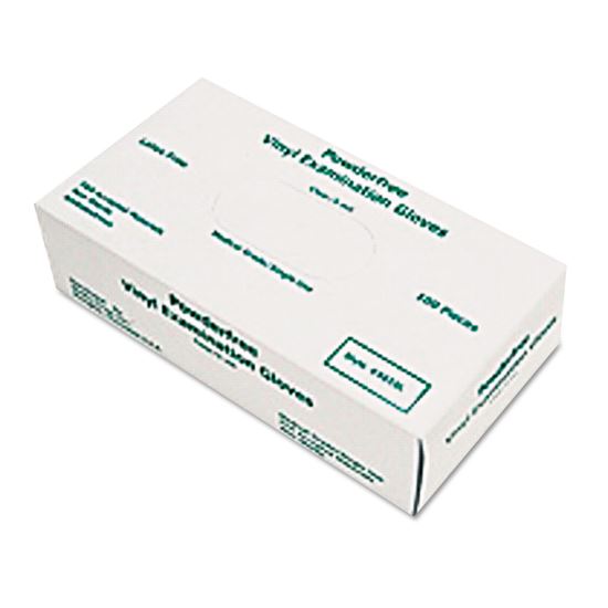 Disposable Vinyl Gloves, Large, 5 mil, Medical Grade, 100/Box1