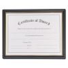 Economy Framed Achievement/Appreciation Awards, 11 x 8.5, Horiztontal Orientation, White with Black Border2