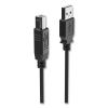 USB Printer Cable, 6 ft, Black2