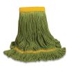 1200 Series Mop Head, PET, Large, 5" Headband, Green2