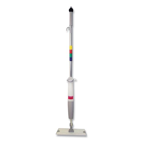 O'Dell Advantage+ Bucketless Mop, 16" Frame, White/Silver Handle1