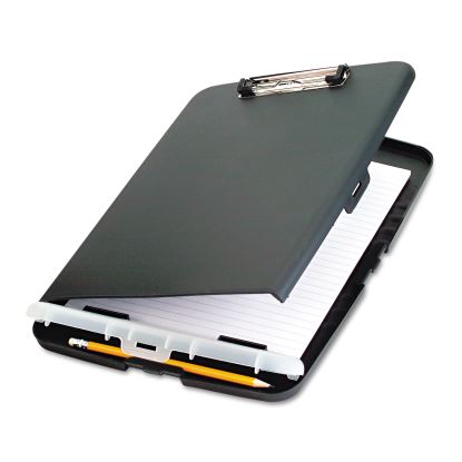 Low Profile Storage Clipboard, 0.5" Clip Capacity, Holds 8.5 x 11 Sheets, Charcoal1