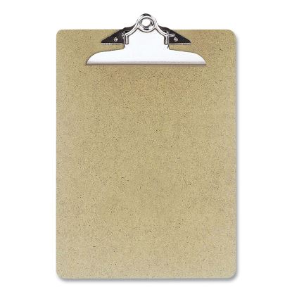 Recycled Hardboard Clipboard, 1" Clip Capacity, Holds 8.5 x 11 Sheets, Brown, 3/Pack1