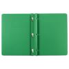 Title Panel and Border Front Report Cover, Three-Prong Fastener, 0.5" Capacity, 8.5 x 11, Light Green/Light Green, 25/Box2