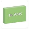 Unruled Index Cards, 4 x 6, Green, 100/Pack2