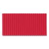 Corobuff Corrugated Paper Roll, 48" x 25 ft, Flame Red1