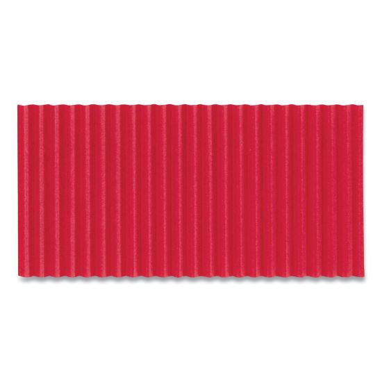 Corobuff Corrugated Paper Roll, 48" x 25 ft, Flame Red1