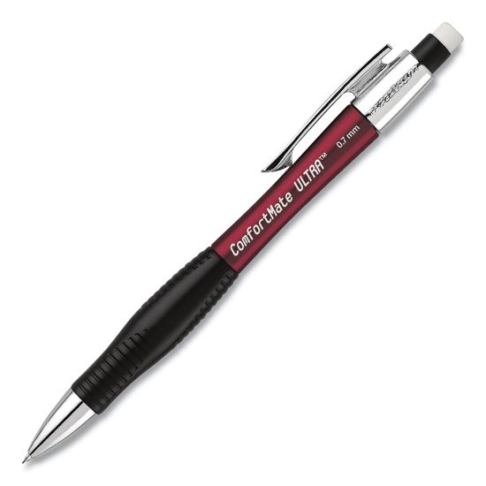 ComfortMate Ultra Mechanical Pencil, 0.7 mm, HB (#2), Black Lead, Assorted Barrel Colors, Dozen1