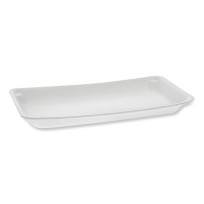 Supermarket Tray, #10P, 10.75 x 5.5 x 1.2, White, 400/Carton1