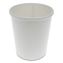 Paper Round Food Container, 32 oz, 5.13" Diameter x 4.5"h, White, 500/Carton1