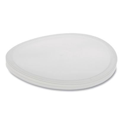 Newspring DELItainer Microwavable Container Lid, 6.45" Diameter x 0.45" h, Translucent, 120/Carton1