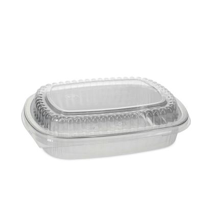 Classic Carry-Out Container, 46 oz, 9.75 x 7.75 x 1.75, Silver, 50/Carton1