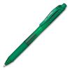 EnerGel-X Gel Pen, Retractable, Medium 0.7 mm, Green Ink, Green Barrel, Dozen2