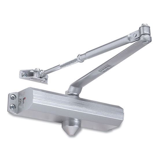 600 Series Door Closer, Adjustable 1-4 Spring Size, Aluminum1