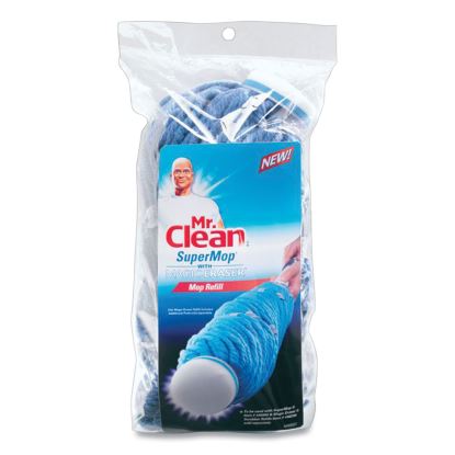 SuperMop with Magic Eraser Mop Refill, Cotton, Blue1