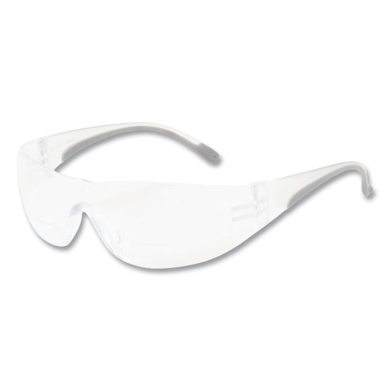 Zenon Z12R Rimless Optical Eyewear with 1.5-Diopter Bifocal Reading-Glass Design, Anti-Scratch, Clear Lens, Clear Frame1