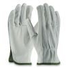 Top-Grain Leather Drivers Gloves with Shoulder-Split Cowhide Leather Back, Medium, Gray2