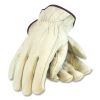 Economy Grade Top-Grain Cowhide Leather Drivers Gloves, Medium, Tan1