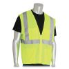 ANSI Class 2 Four Pocket Zipper Safety Vest, Polyester Mesh, X-Large, Hi-Viz Lime Yellow2