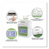 UB1000 Electronic Non-Calculating Time Clock Bundle, LCD Display, Beige/Green2