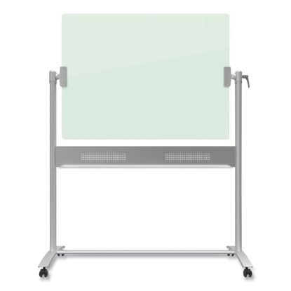 Infinity Glass Dry-Erase Board Presentation Easel, 24 x 36, White Surface, Frameless1