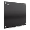 Infinity Black Glass Magnetic Marker Board, 96 x 482