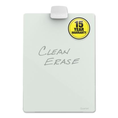 Glass Dry Erase Desktop Easel, 11 x 9, White1