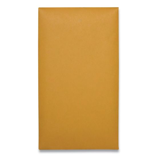 Kraft Coin and Small Parts Envelope, #6, Square Flap, Clasp/Gummed Closure, 3.38 x 6, Brown Kraft, 100/Box1