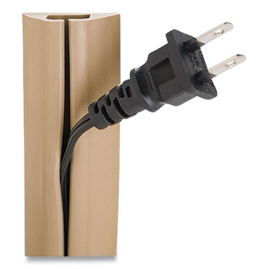 Compact Cord Protector and Concealer, 1.6" x 5 ft, Beige1